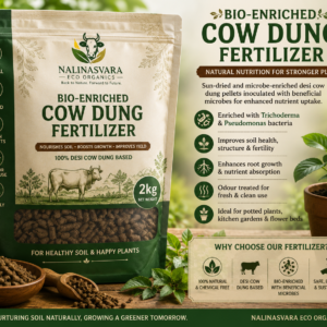 bio enriched cow dung fertilizer (2kg)