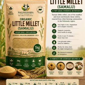 organic little millet / samalu (1kg)