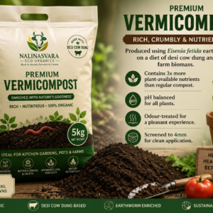 bio enriched cow dung fertilizer (2kg)